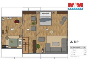 Prodej rodinného domu, Kalek, 153 m2