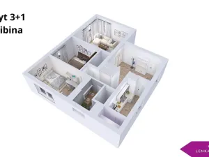 Prodej bytu 3+1, Libina, 83 m2