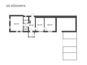 Prodej rodinného domu, Bezděkov, 156 m2