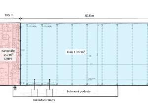 Prodej výrobních prostor, Vestec, Průmyslová, 1800 m2