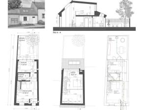 Prodej rodinného domu, Miroslav, Brněnská, 28 m2