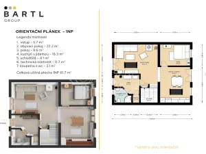 Prodej rodinného domu, Frymburk, 118 m2