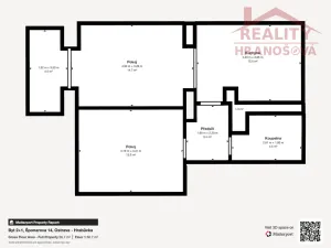 Prodej bytu 2+1, Ostrava, Šponarova, 51 m2