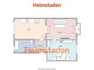 Pronájem bytu 2+1, Ostrava - Poruba, Dělnická, 49 m2