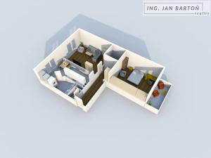 Pronájem bytu 2+1, Jihlava, Vančurova, 58 m2