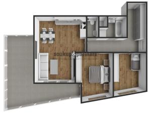 Prodej bytu 3+kk, Praha - Hostivař, Nurmiho, 69 m2