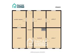 Prodej rodinného domu, Týn nad Bečvou, Novosady, 107 m2