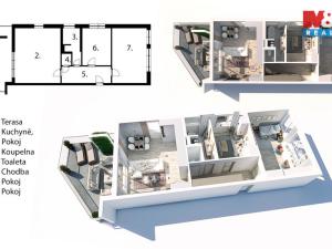 Prodej bytu 3+kk, Mladá Boleslav - Mladá Boleslav II, Husova, 66 m2