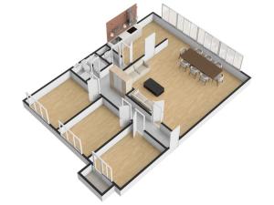 Pronájem bytu 4+kk, Praha - Smíchov, Ostrovského, 107 m2