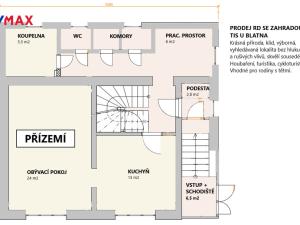 Prodej rodinného domu, Tis u Blatna, 100 m2
