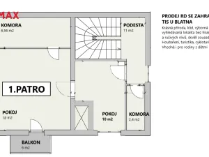 Prodej rodinného domu, Tis u Blatna, 100 m2