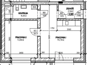 Pronájem bytu 2+kk, Praha - Stodůlky, 5. máje, 42 m2