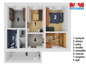 Prodej rodinného domu, Stráž nad Nežárkou - Dolní Lhota, 62 m2