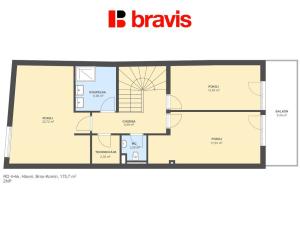 Prodej rodinného domu, Brno - Komín, Hlavní, 176 m2