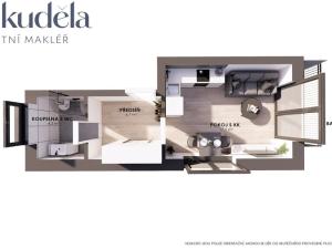 Prodej bytu 1+kk, Brno, Tenorova, 29 m2