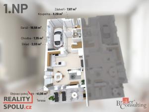 Prodej rodinného domu, Milovice - Mladá, Tyršova, 160 m2