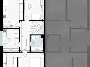 Prodej rodinného domu, Milovice - Mladá, Tyršova, 160 m2
