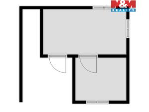 Prodej chaty, Chbany - Vadkovice, 52 m2