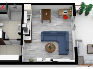 Pronájem bytu 1+kk, Hradec Králové, V Koutech, 37 m2