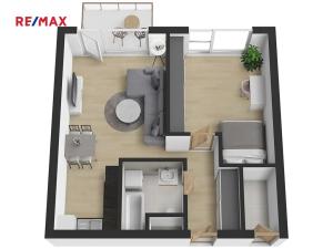 Pronájem bytu 2+kk, Plzeň, Na Chmelnicích, 54 m2