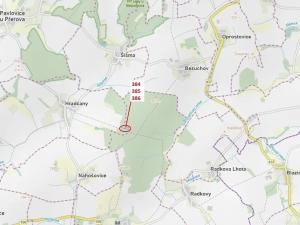 Dražba lesa, Hradčany-Kobeřice, 3483 m2