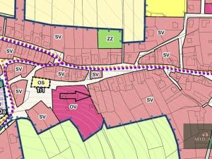 Prodej pozemku pro bydlení, Újezd, 798 m2