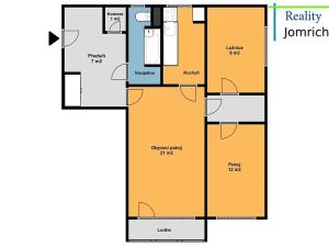 Pronájem bytu 3+1, Liberec, Dvorská, 60 m2