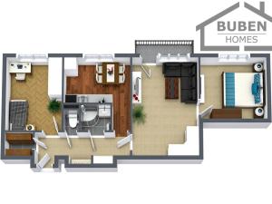 Prodej bytu 3+1, Planá, Fučíkova, 63 m2