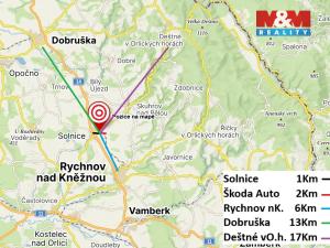 Prodej pozemku pro bydlení, Kvasiny, 14571 m2