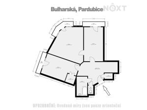 Prodej bytu 3+1, Pardubice, Bulharská, 99 m2