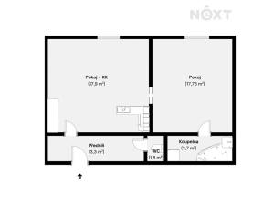 Prodej bytu 2+kk, Plzeň, Koterovská, 44 m2