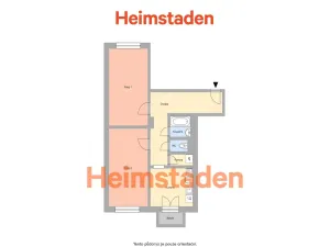 Pronájem bytu 2+1, Ostrava - Moravská Ostrava, Gregorova, 68 m2