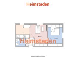 Pronájem bytu 2+kk, Havířov - Město, U Školky, 46 m2