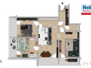 Prodej bytu 4+kk, Liberec, Jáchymovská, 73 m2