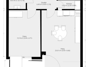 Pronájem bytu 2+kk, Brno, Střední, 55 m2