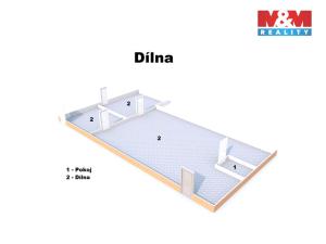 Prodej skladu, Letohrad, Petříkov, 195 m2