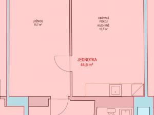 Prodej bytu 2+kk, Praha - Žižkov, Žerotínova, 42 m2