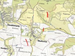 Prodej pole, Medlovice, 9702 m2