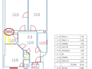 Prodej bytu 3+1, Brno - Zábrdovice, Špitálka, 78 m2
