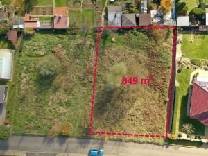 Prodej pozemku pro bydlení, Zlín - Kostelec, Jabloňová, 849 m2