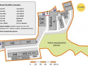 Pronájem skladu, Lobodice, 781 m2