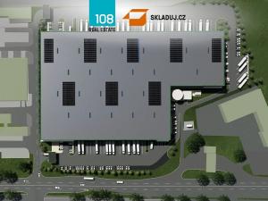 Pronájem skladu, Napajedla, Kvítkovická, 5325 m2