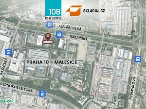 Pronájem skladu, Praha - Malešice, Tiskařská, 300 m2