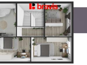 Prodej rodinného domu, Křenovice, Široká, 327 m2