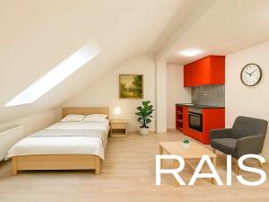 Pronájem bytu 1+kk, Brno, Bašty, 39 m2