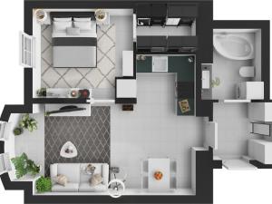 Prodej bytu 2+kk, Praha - Nusle, náměstí Generála Kutlvašra, 50 m2