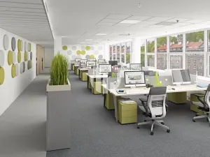 Pronájem kanceláře, Praha - Smíchov, Radlická, 2344 m2