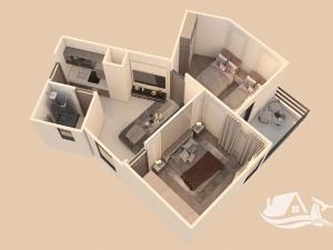 Prodej bytu 2+kk, Hurghada, Egypt, 68 m2