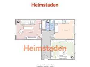 Pronájem bytu 2+1, Havířov - Město, Hlavní třída, 52 m2