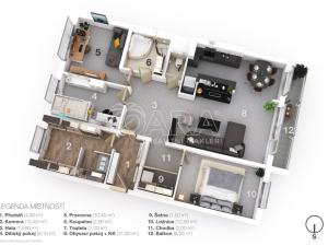 Prodej bytu 5+kk, Praha - Řepy, Španielova, 99 m2